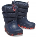 Crocs Winter Boots Classic Neo Puff Boot navy blue Children (Size 24-25)